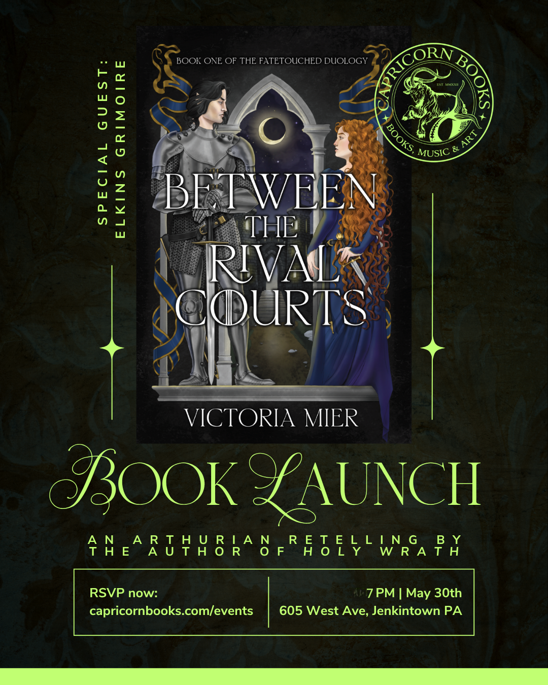 Between the Rival Courts Launch