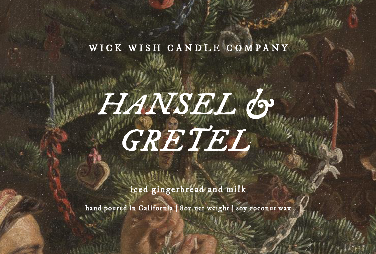 Hansel and Gretel 8oz Candle Winter/Holiday