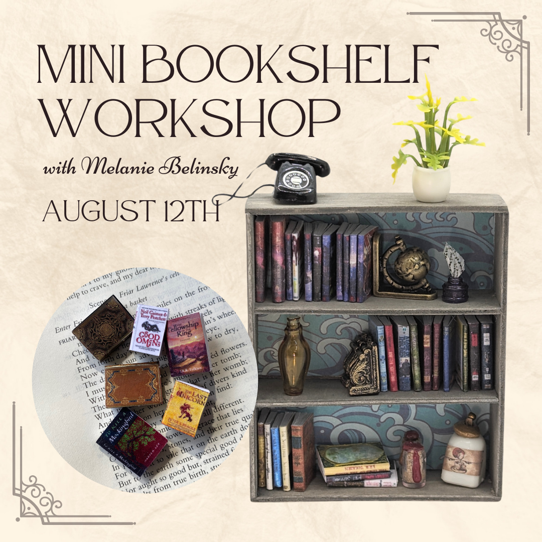 Melanie's Mini Bookshelf Workshop