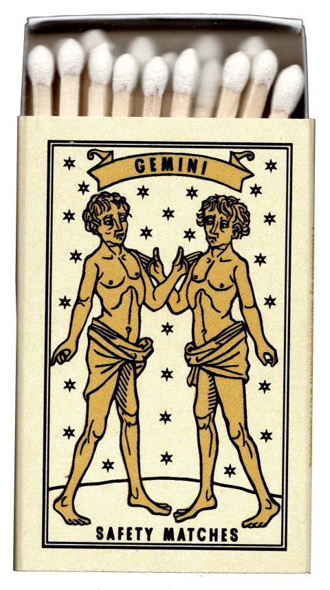 Zodiac Matchboxes RZA
