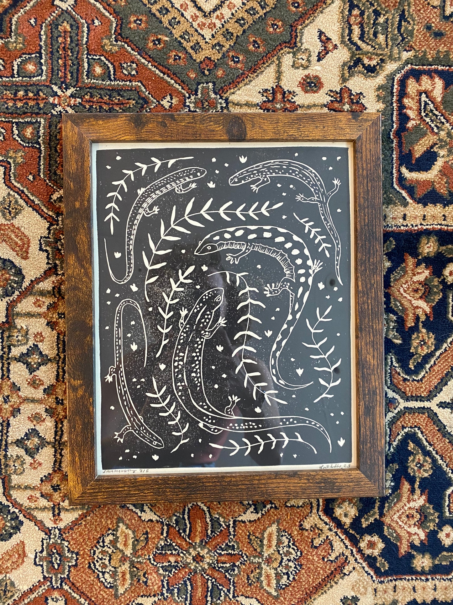 Land and She - Salamander Artwork