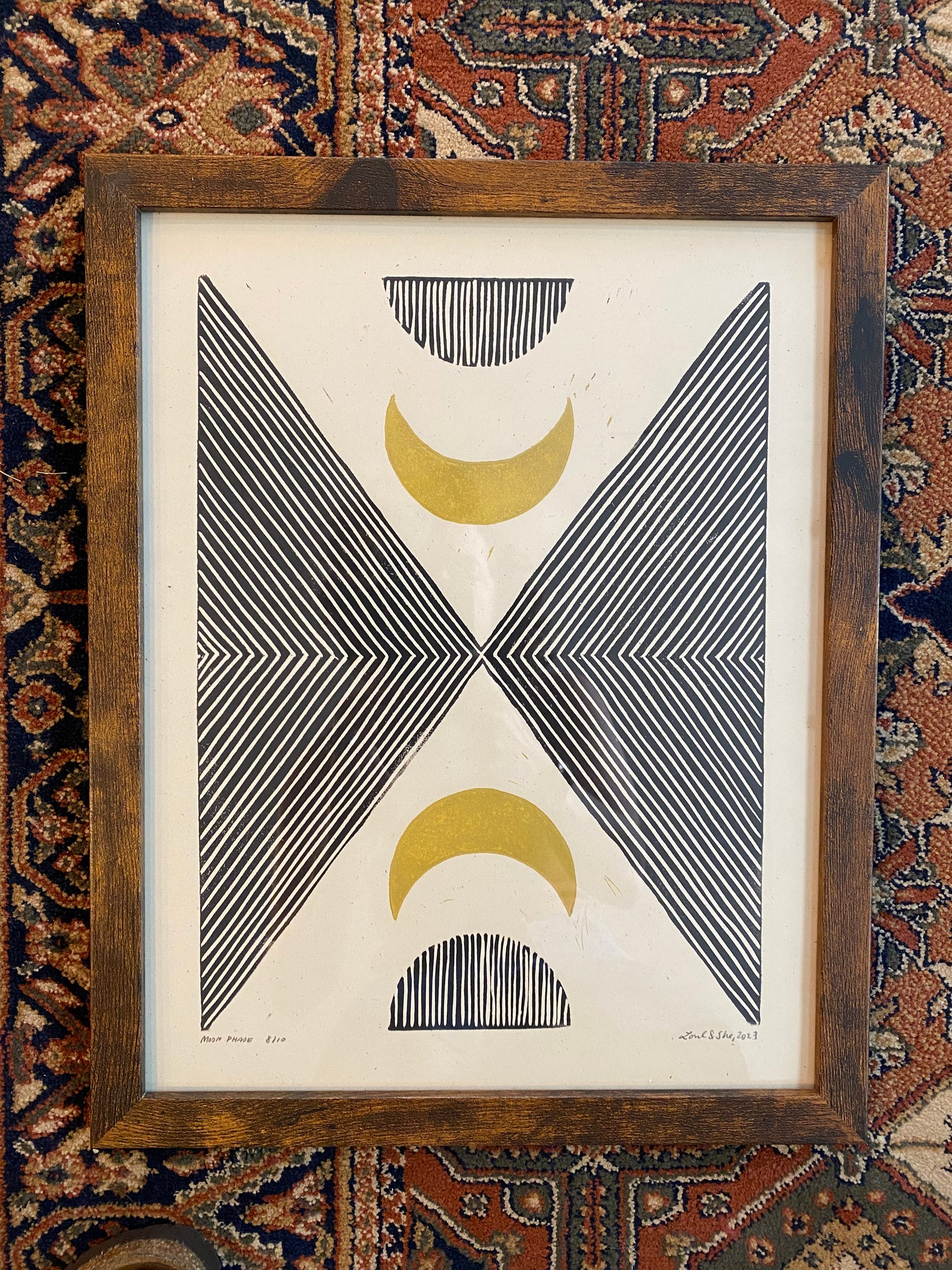 Land and She - Moon Phase Artwork