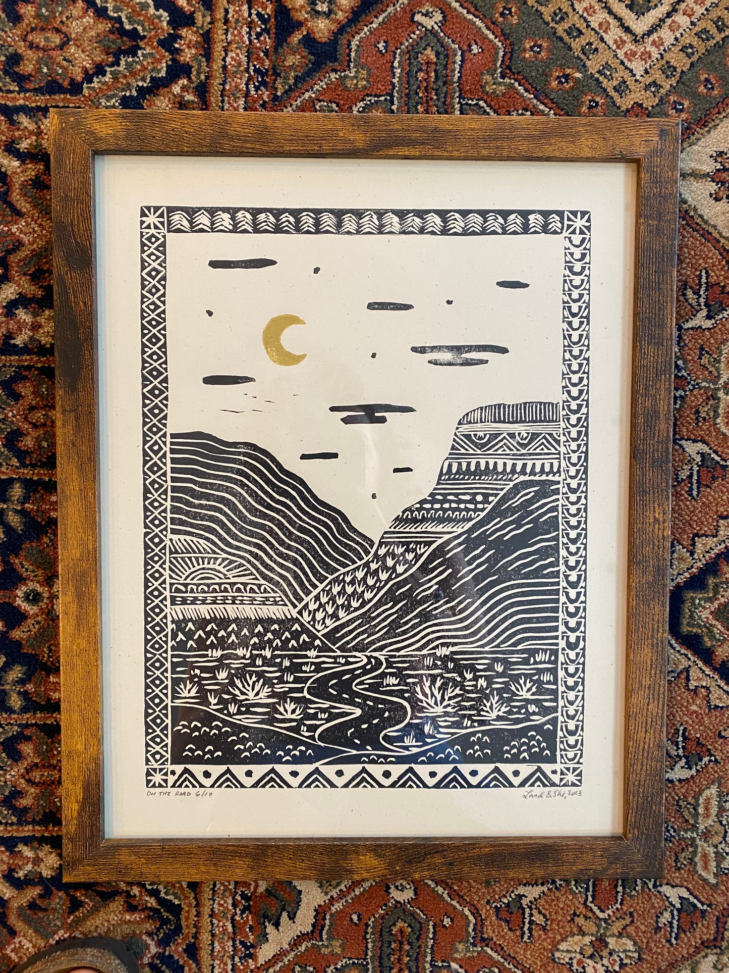 Land and She - On the Road Artwork