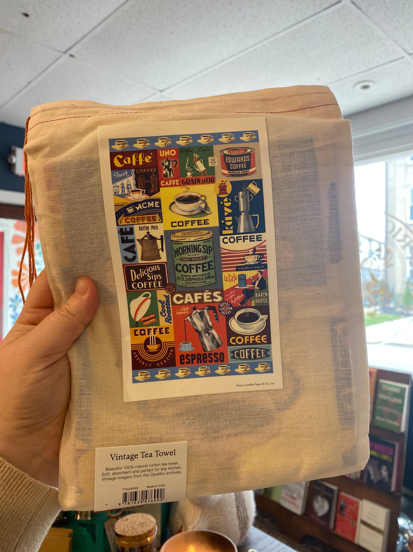 Cavallini Tea Towels