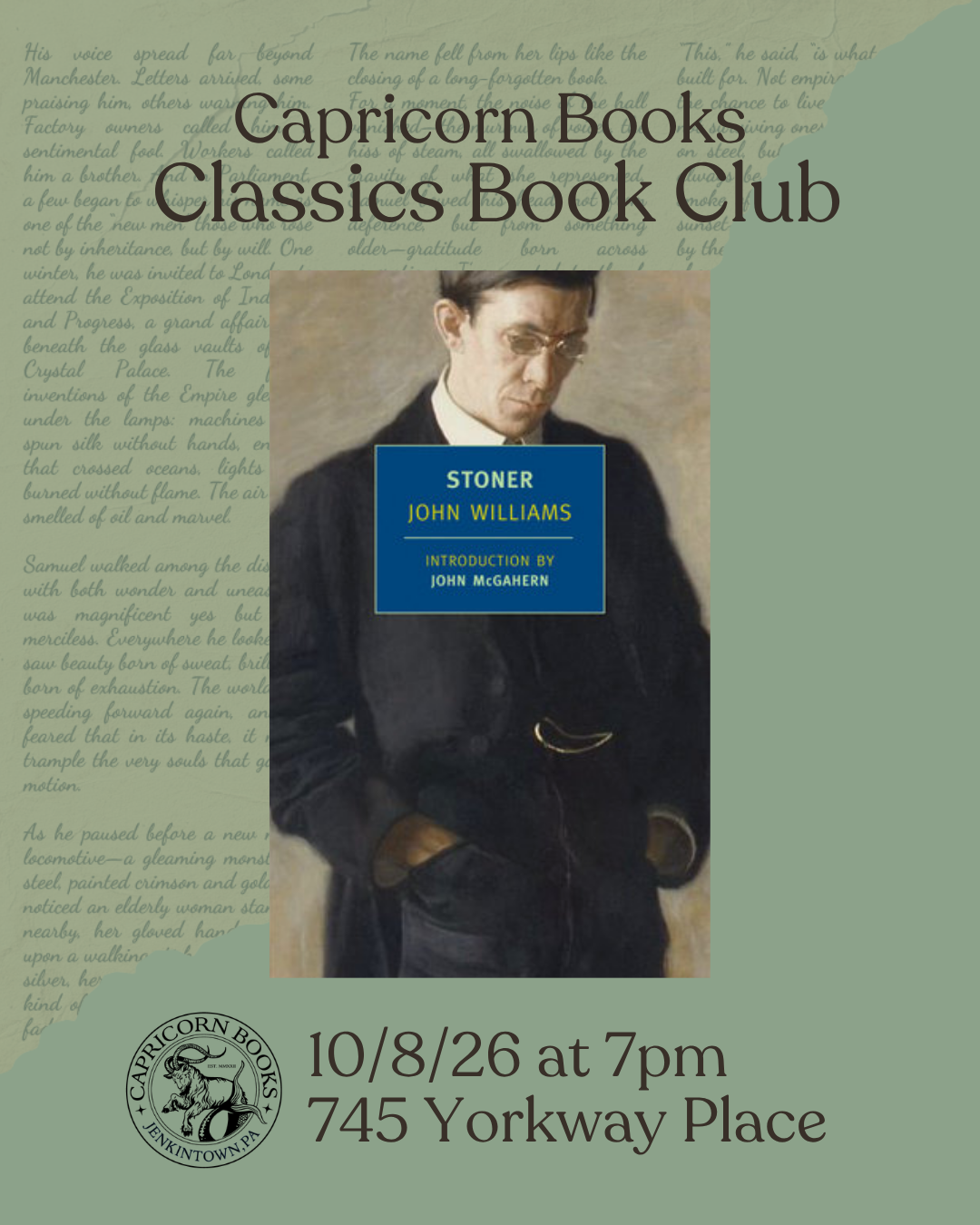 Book Club Registration