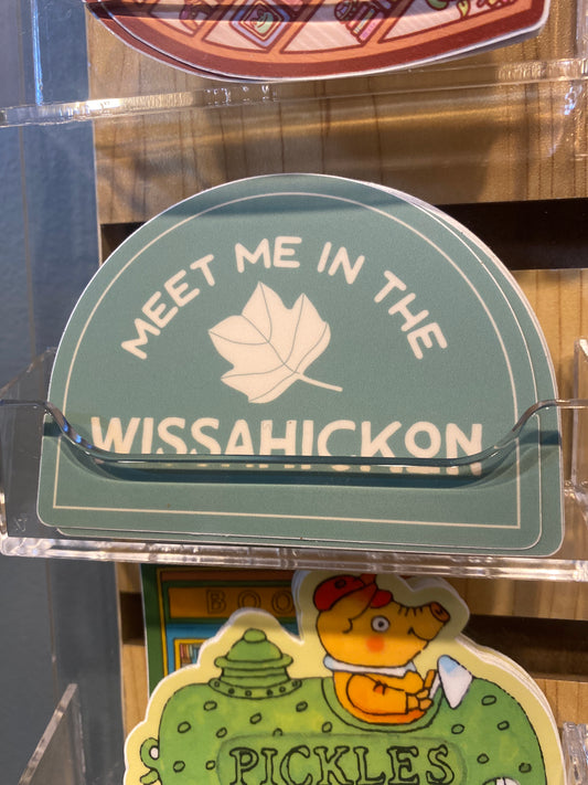 Meet me in the Wissahickon sticker