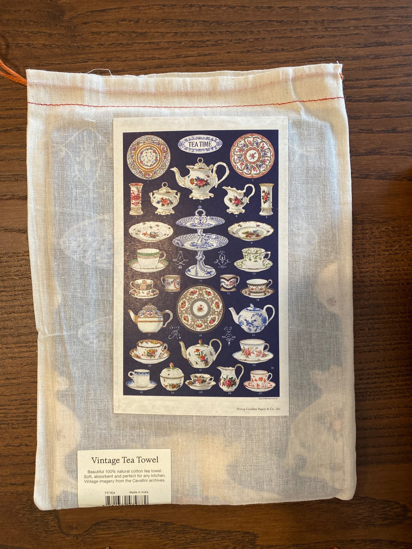 Cavallini Tea Towels