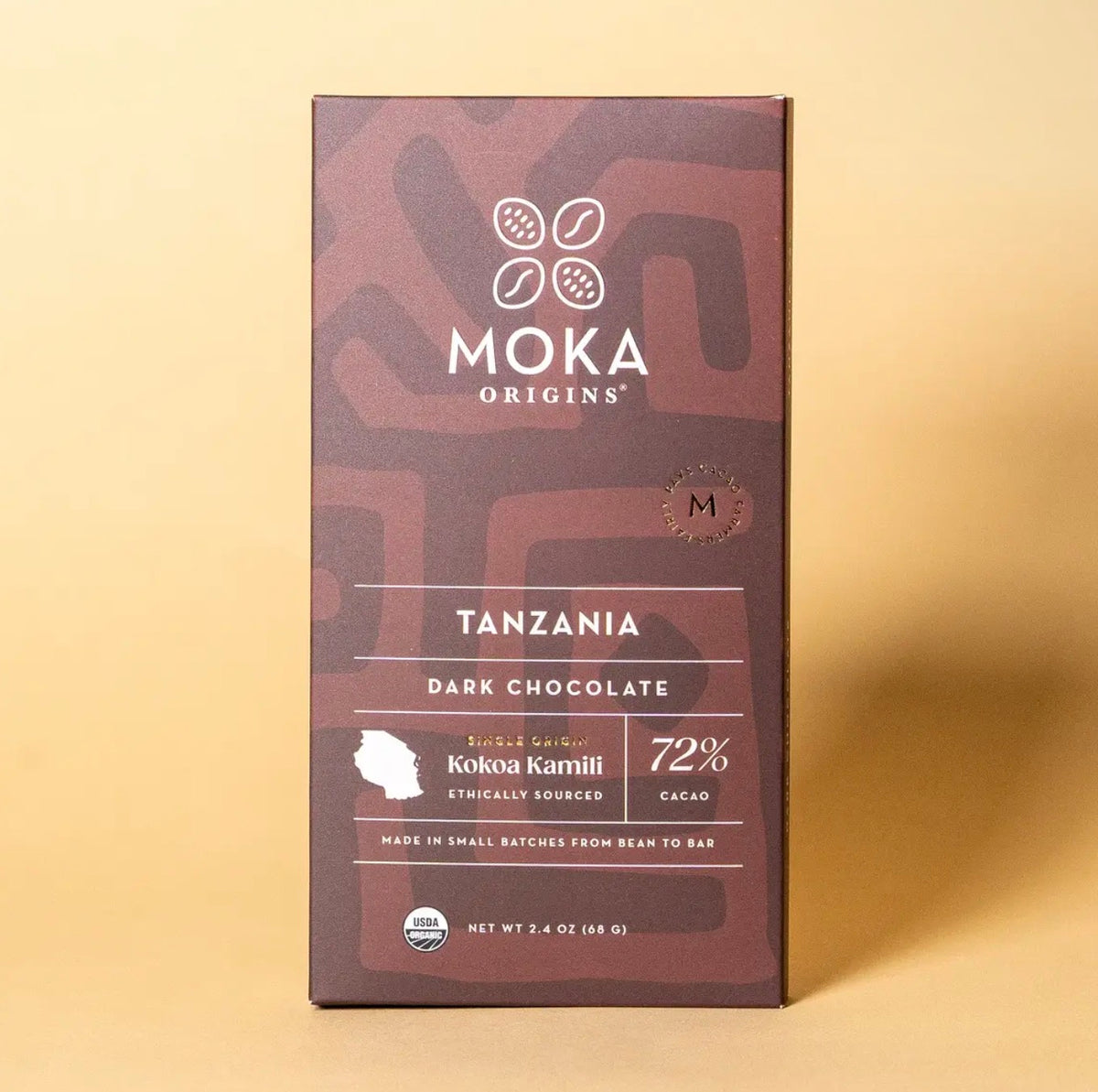 Moka Origins Tanzania Chocolate Bar