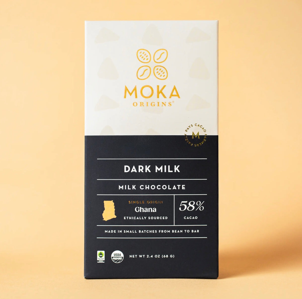 Moka Origins Dark Milk Chocolate Bar
