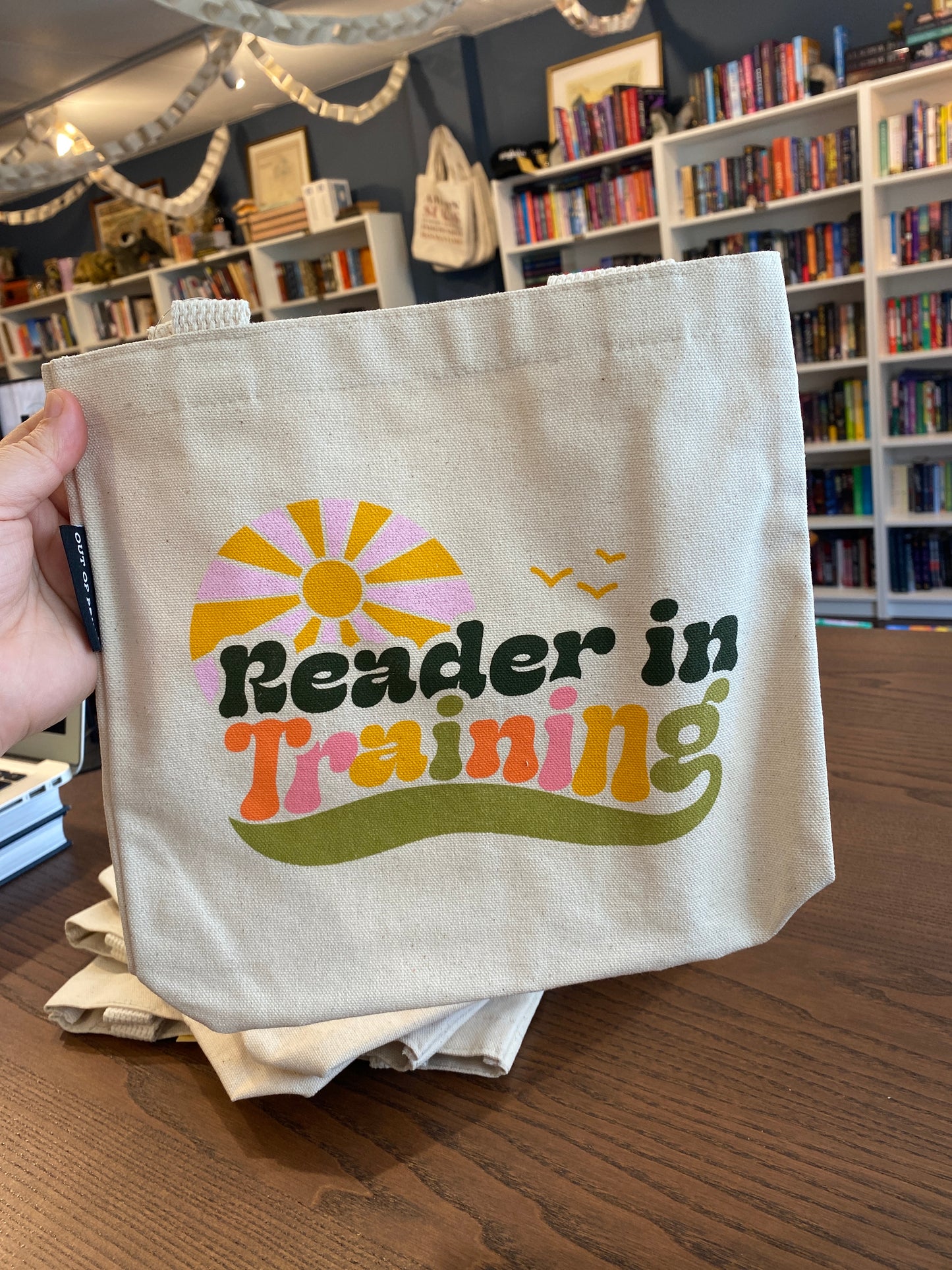 Reader in Training Mini Tote Bag