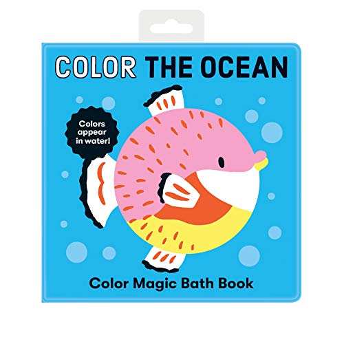 Color the Ocean Color Magic Bath Book